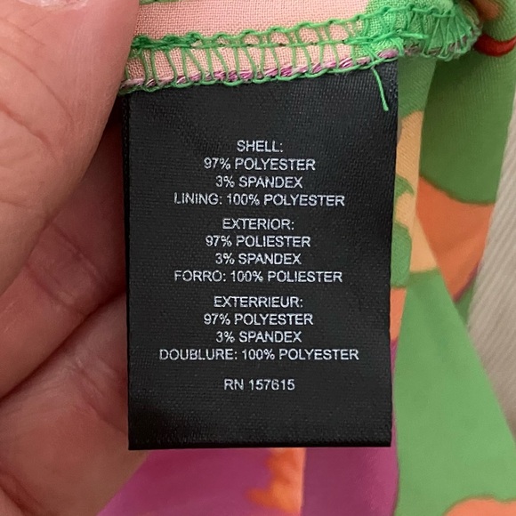 Tahari ASL NWT's Women's Floral Print Razorback - Picture 11 of 11